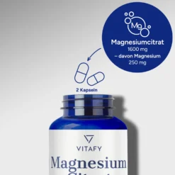 Magnesium Citrat (60 Kapseln)
