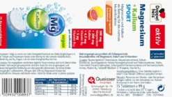 Magnesium + Kalium Sport (15 Brausetabletten)