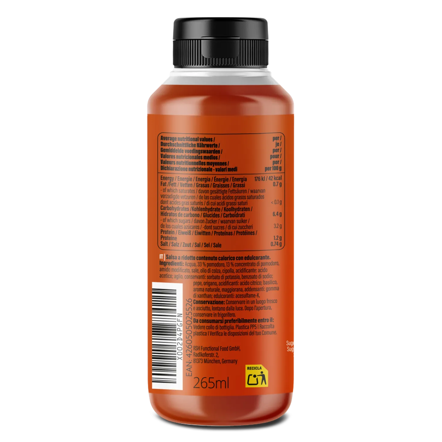 Mamma Mia Zero Saucen (265ml)