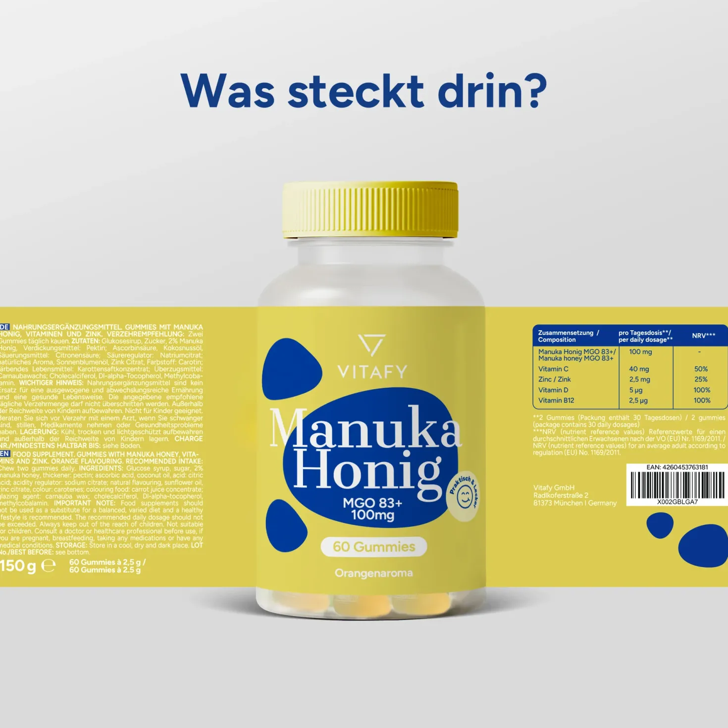 Manuka Honig (60 Gummies)