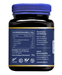 Manuka Honig MGO 400+ (1000g)