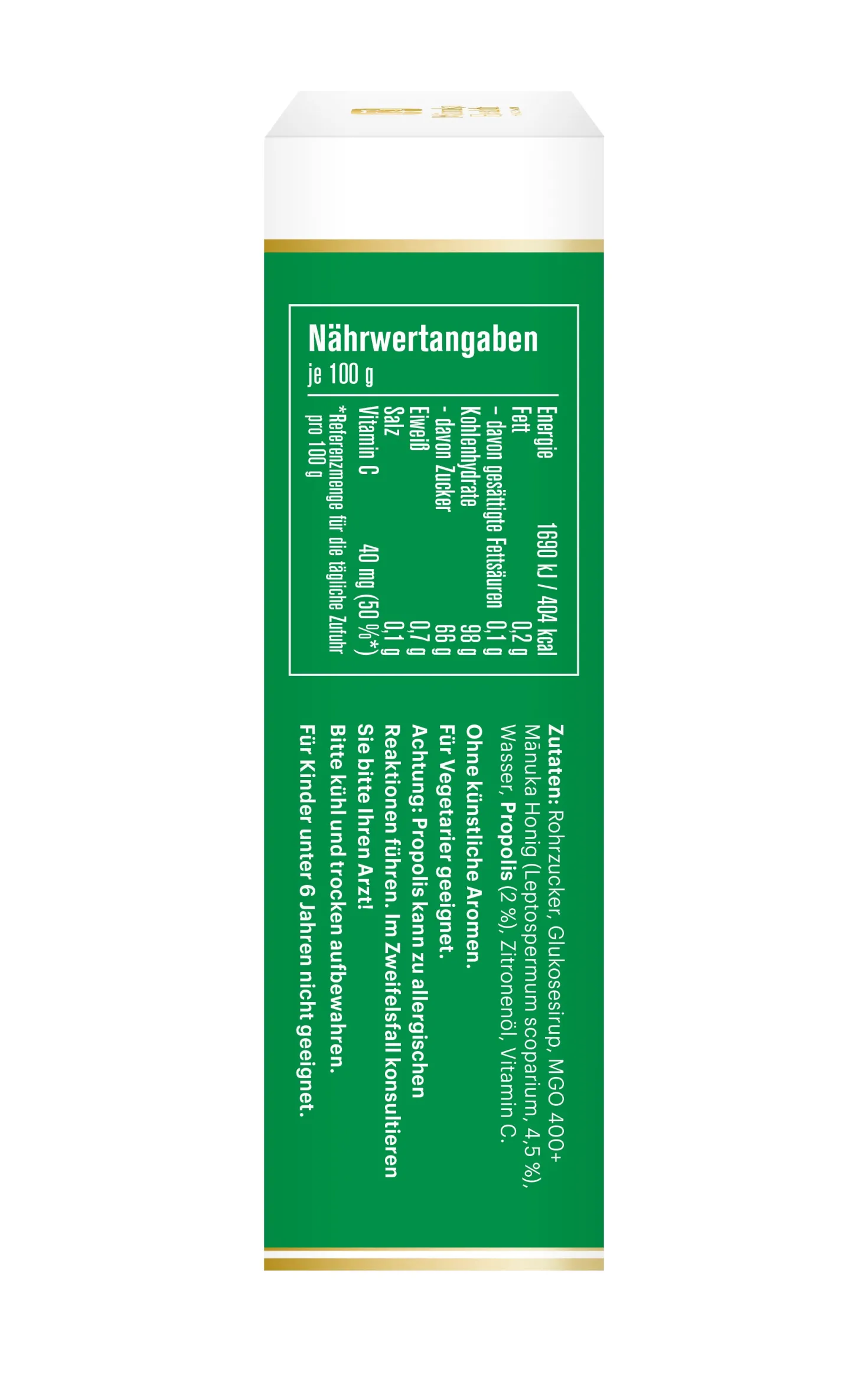Manuka MGO 400+ Hustenbonbons (100g)