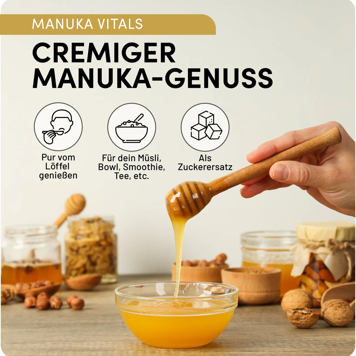Manuka Vital Honig MGO 800+ (500g)