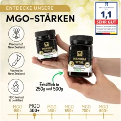 Manuka Vital Honig MGO 300+ (500g)