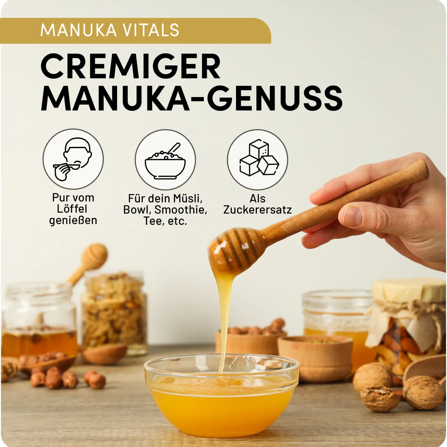 Manuka Vital Honig MGO 450+ (250g)
