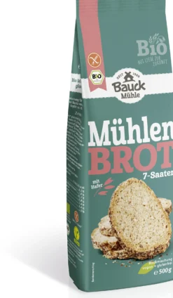 Mühlenbrot 7-Saaten Backmischung bio (500g)