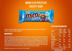 M&M's Crispy High Protein Bar Milk Chocolate (12x52g)