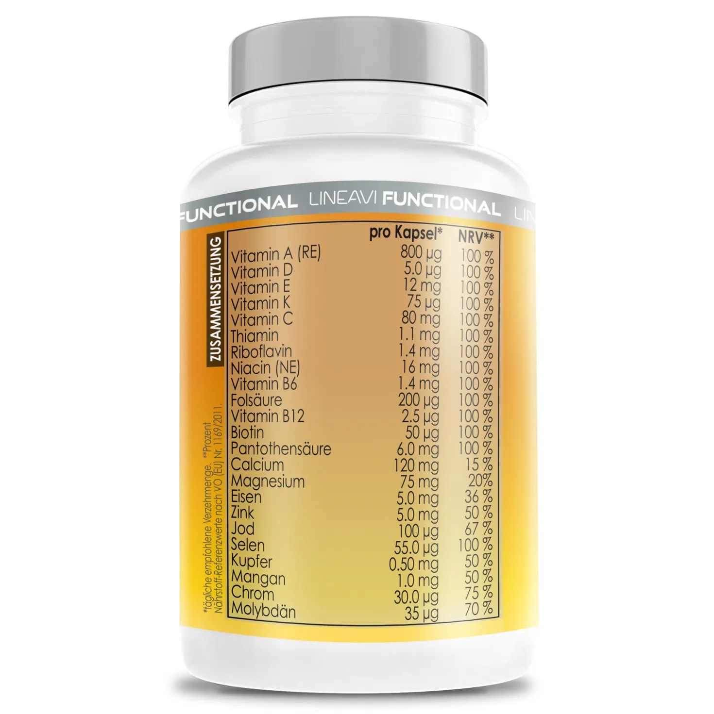 Multivitamin (120 Kapseln)