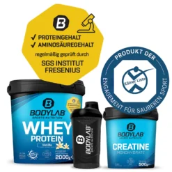 Muskelaufbau Deal (Whey Vanille + Creatine Powder)