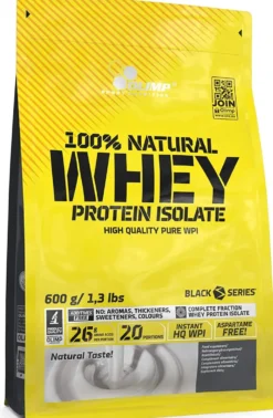 100% Natural Whey Protein Isolate (600g)