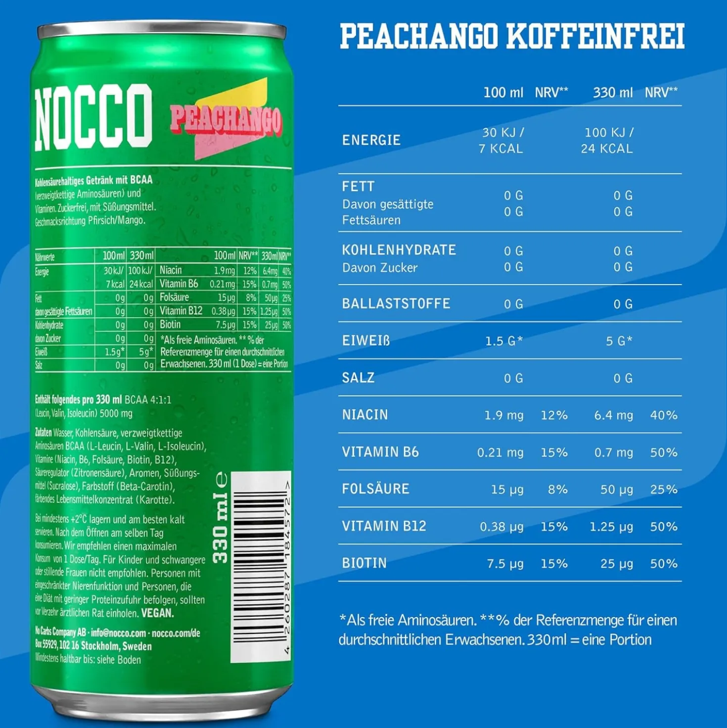 Nocco BCAA (24x330ml)