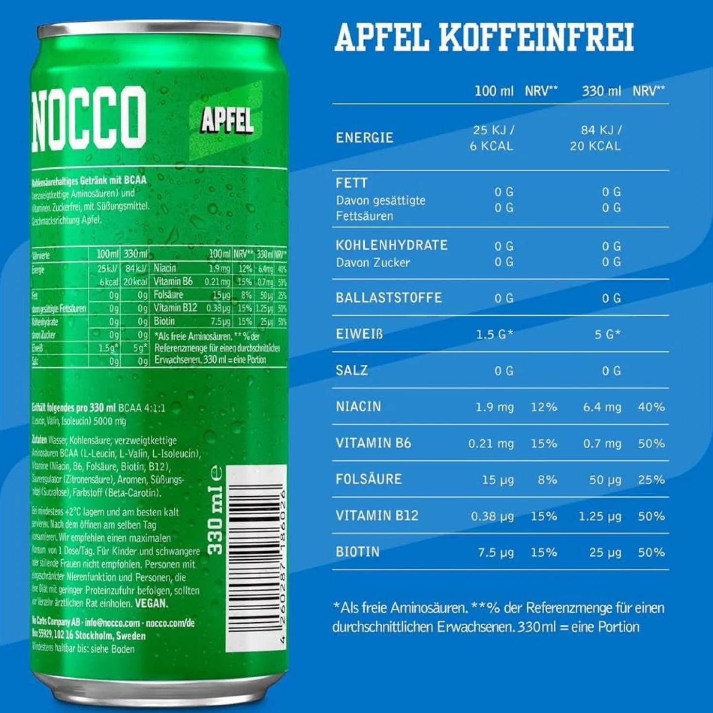 Nocco BCAA (24x330ml)