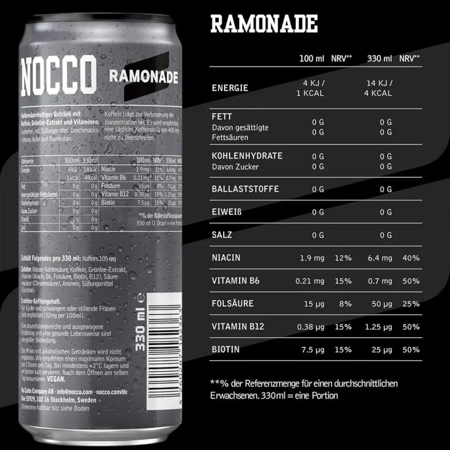 Nocco Black (24x330ml)