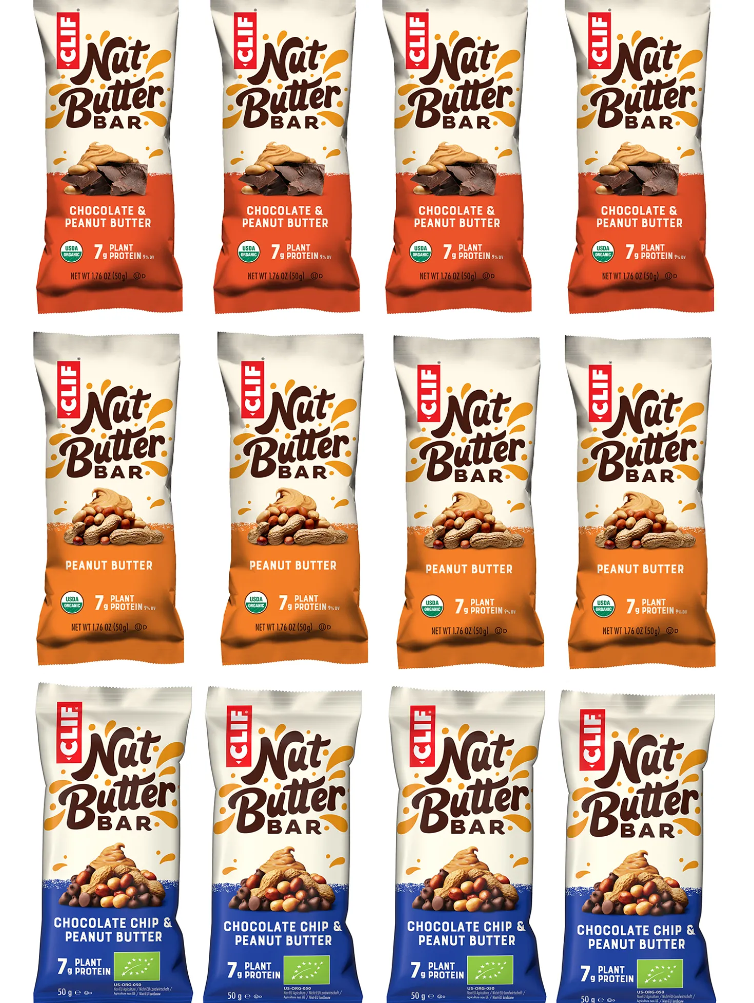 Nut Butter Filled Bar bio (12x50g)