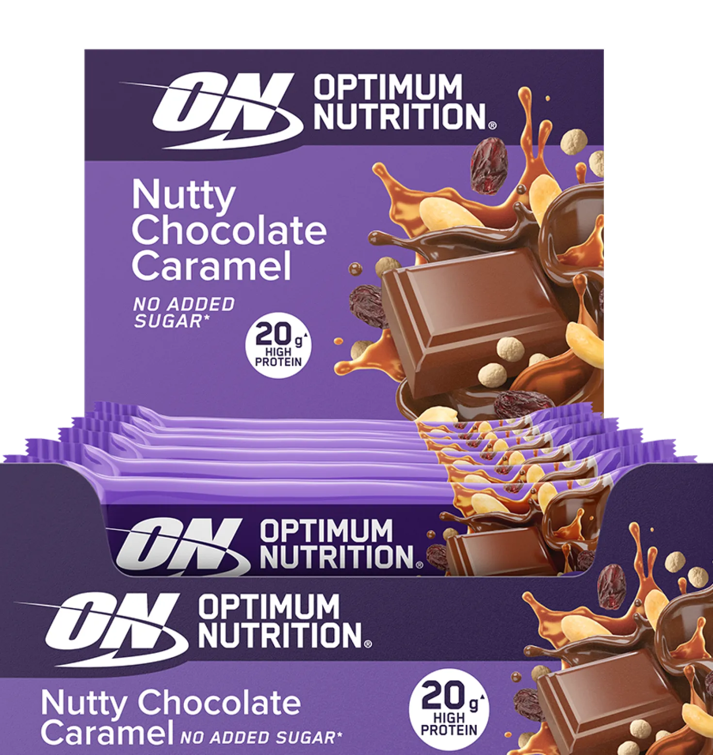 Nutty Chocolate Caramel Protein Bar (10x70g)