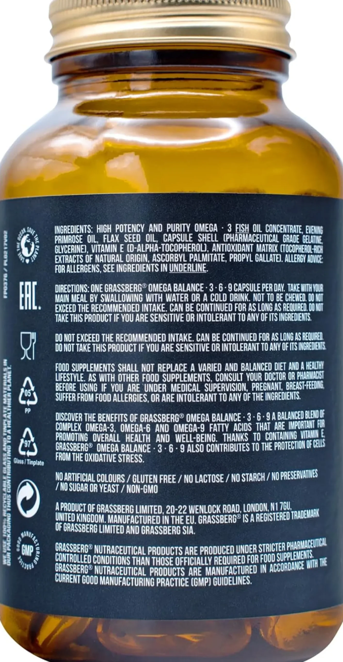 Omega 3-6-9 Balance (90 Kapseln)