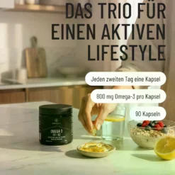 Omega 3 D3 + K2 (90 Kapseln)