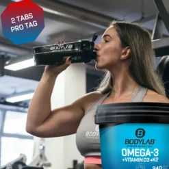 Omega 3 + D3 + K2 (Omega-3 Triglycerid + Vitamine) (240 Kapseln)