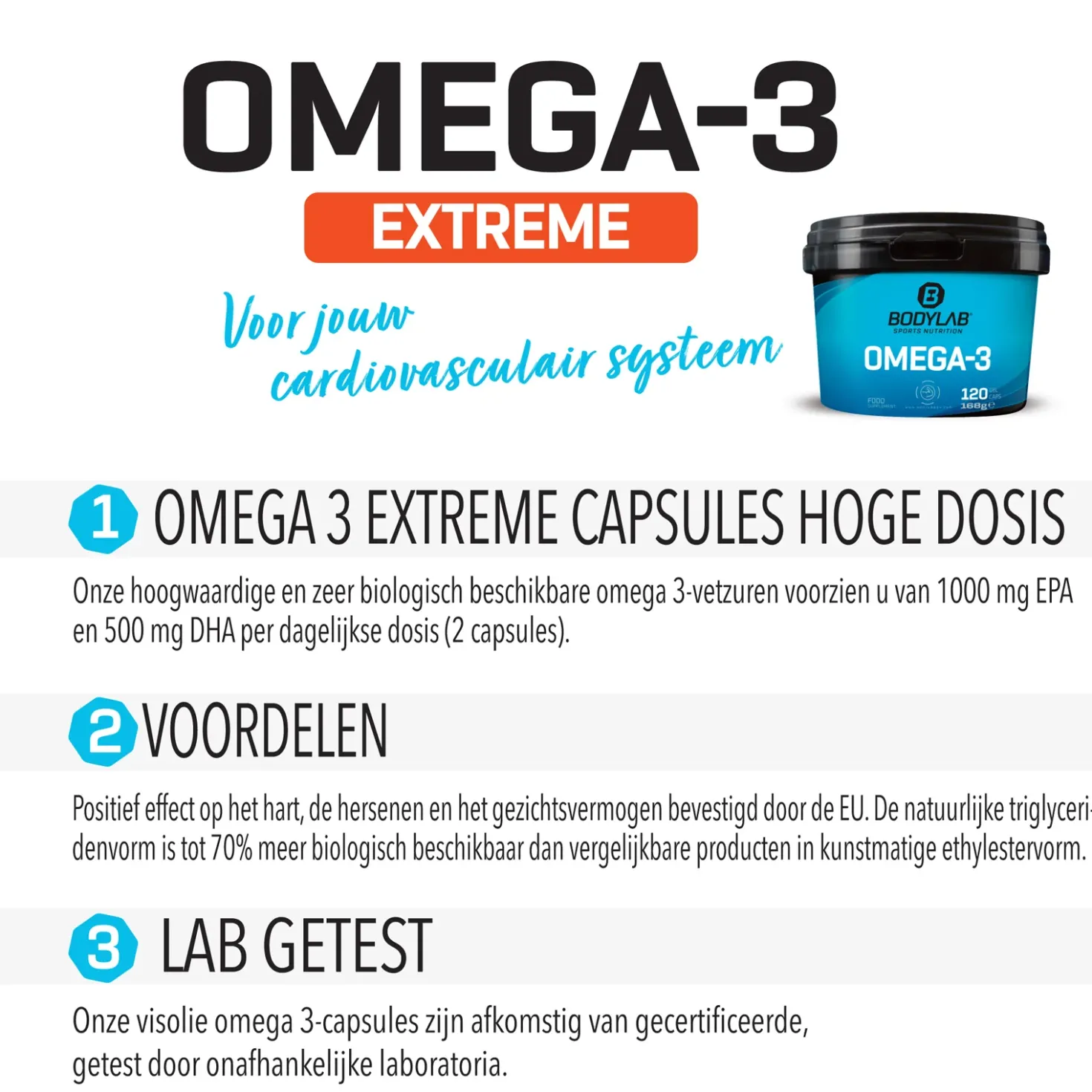 Omega-3 Extreme (120 Kapseln)