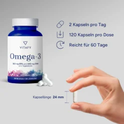 Omega-3-Fischöl (120 Kapseln)
