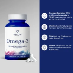 Omega-3-Fischöl (120 Kapseln)