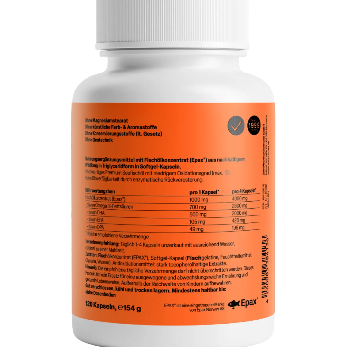 Omega 3 Gold - Brain Edition (120 Kapseln)
