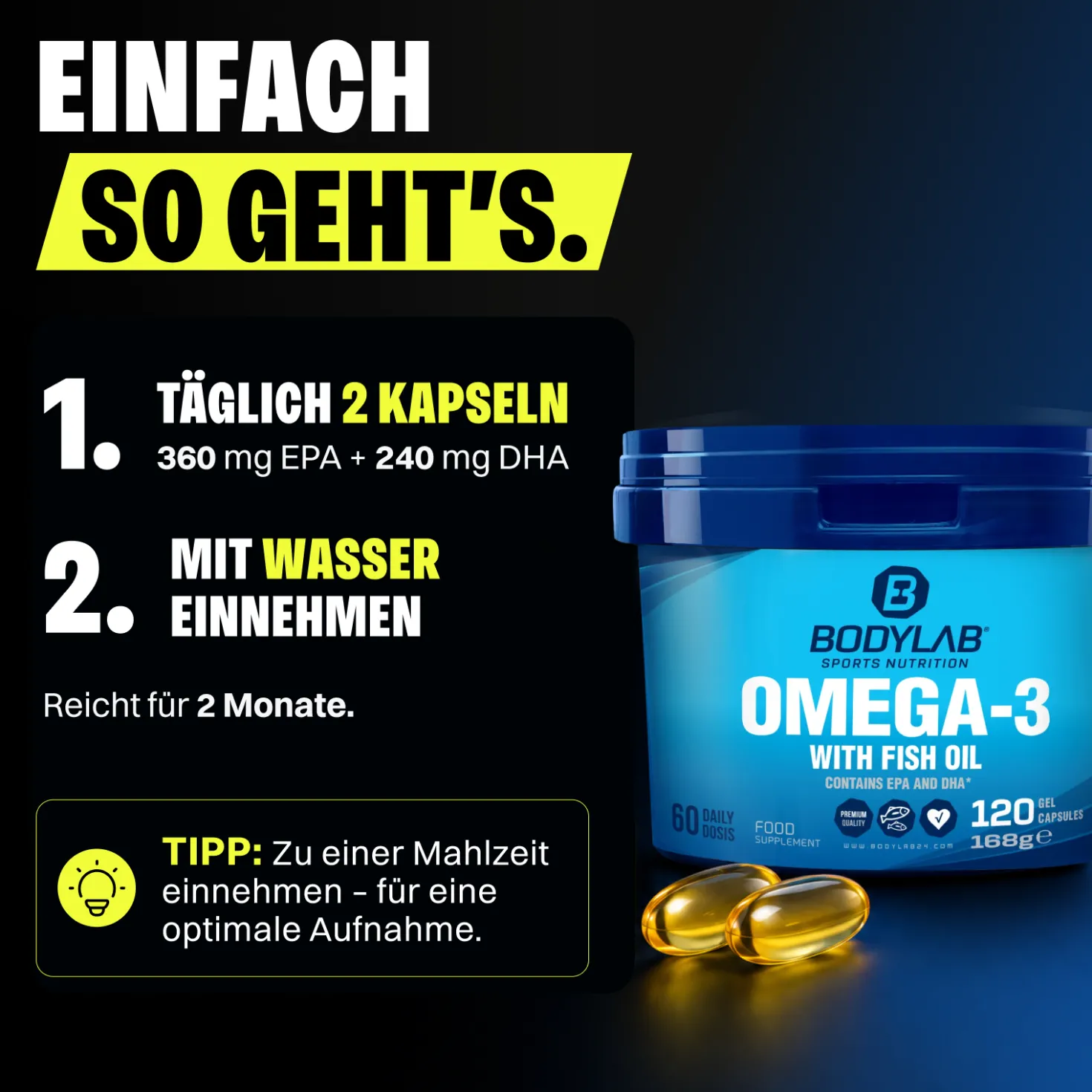 Omega-3 (120 Kapseln)