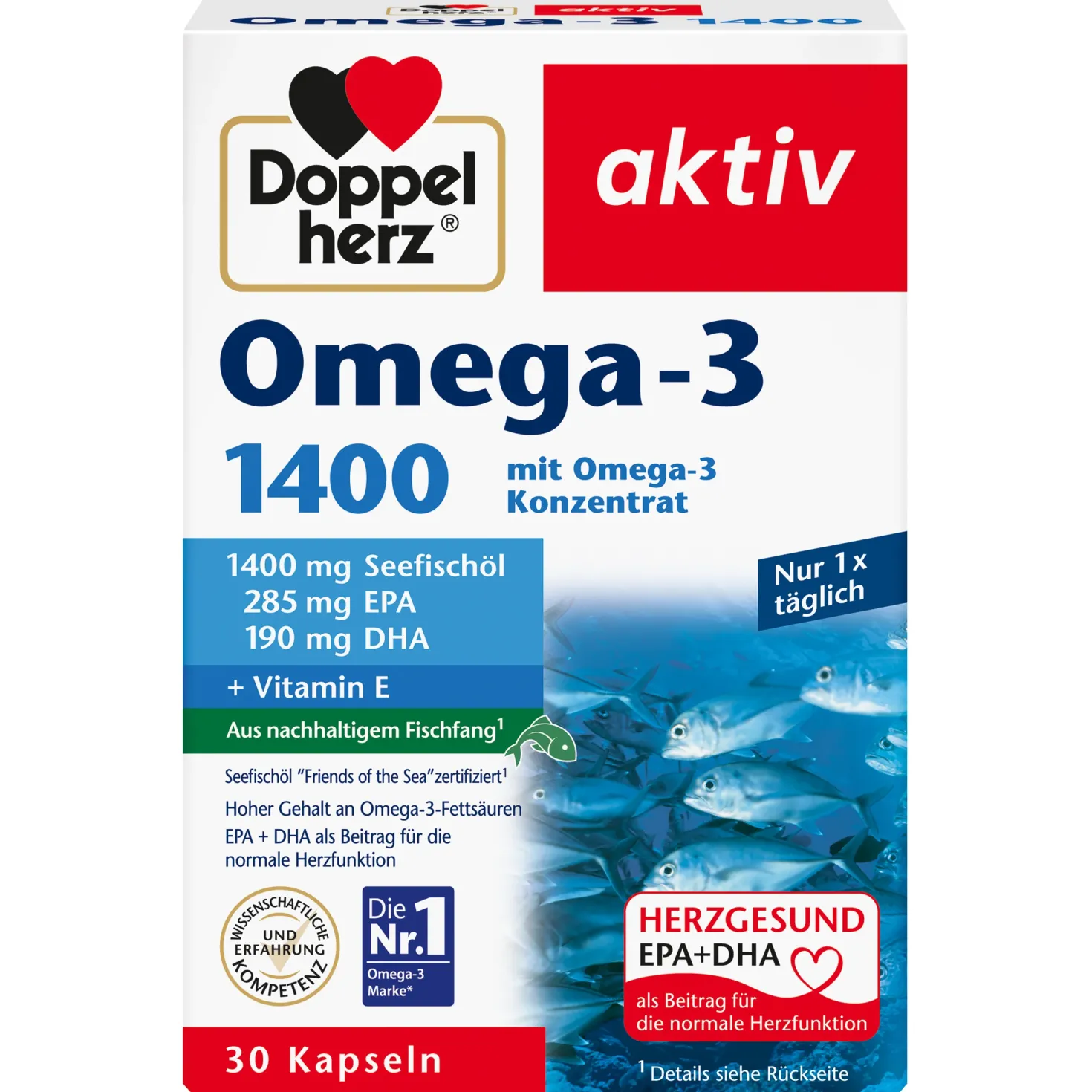 Omega-3 1400mg (30 Kapseln)