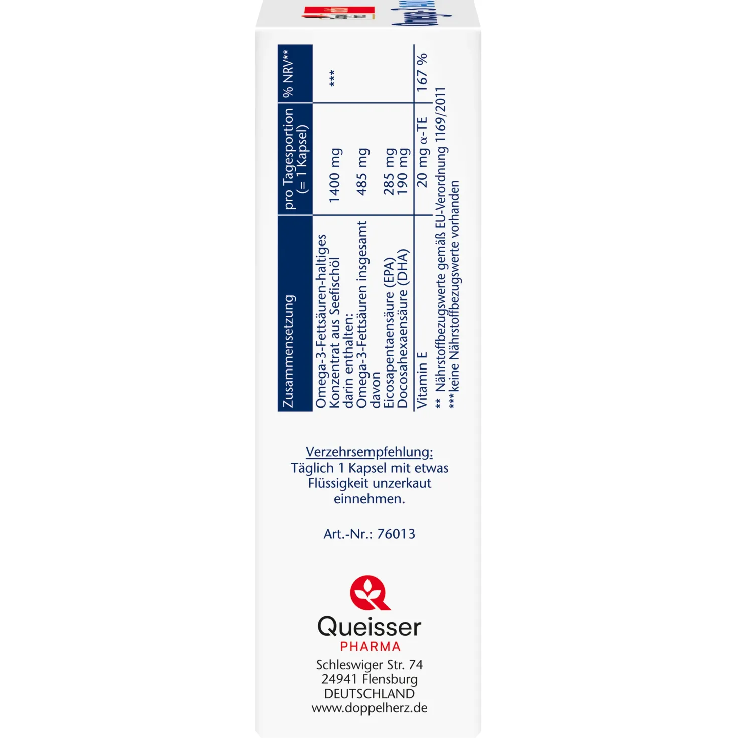 Omega-3 1400mg (30 Kapseln)