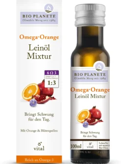 Omega Orange Leinölmixtur bio (100ml)