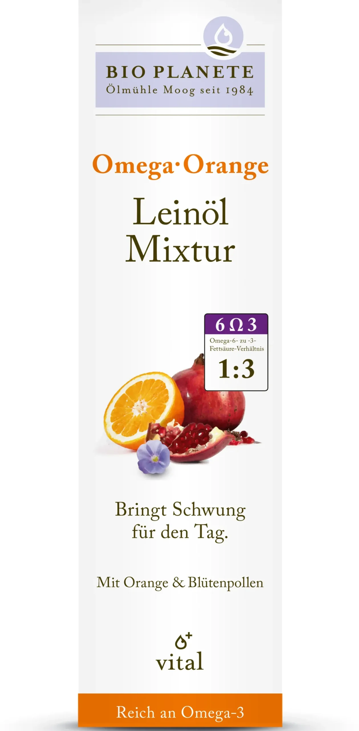 Omega Orange Leinölmixtur bio (100ml)