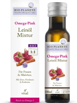 Omega Pink Leinölmixtur bio (100ml)