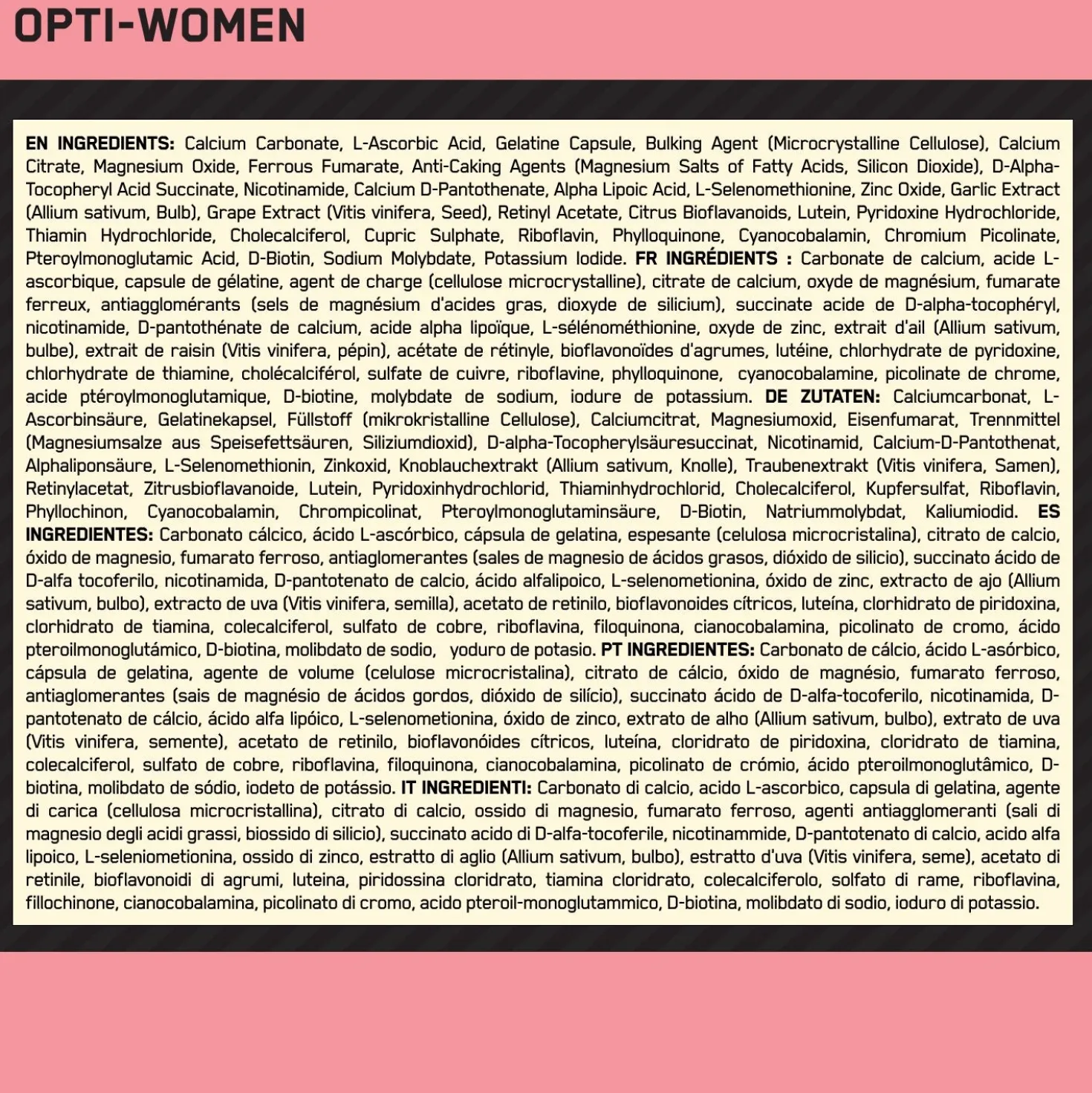 Opti-Women (60 Kapseln)