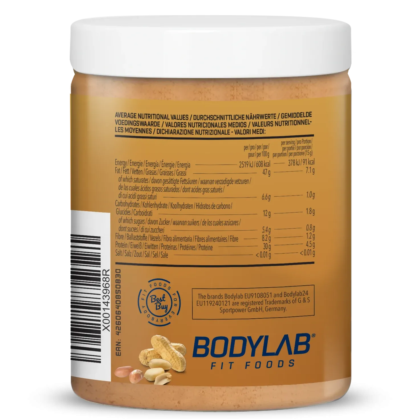 100% Peanut Butter (1000g)