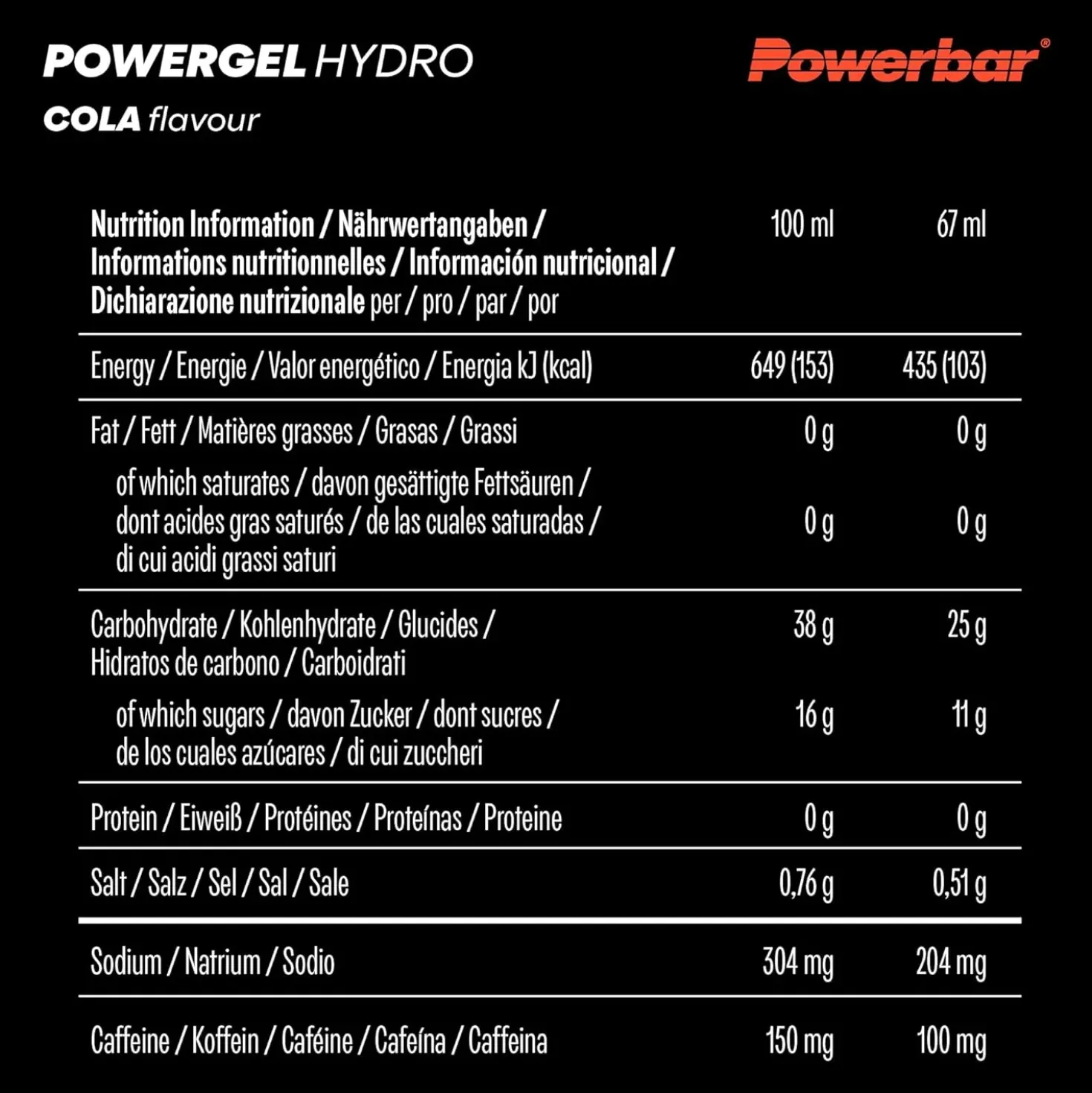 PowerGel Hydro (24x67g)