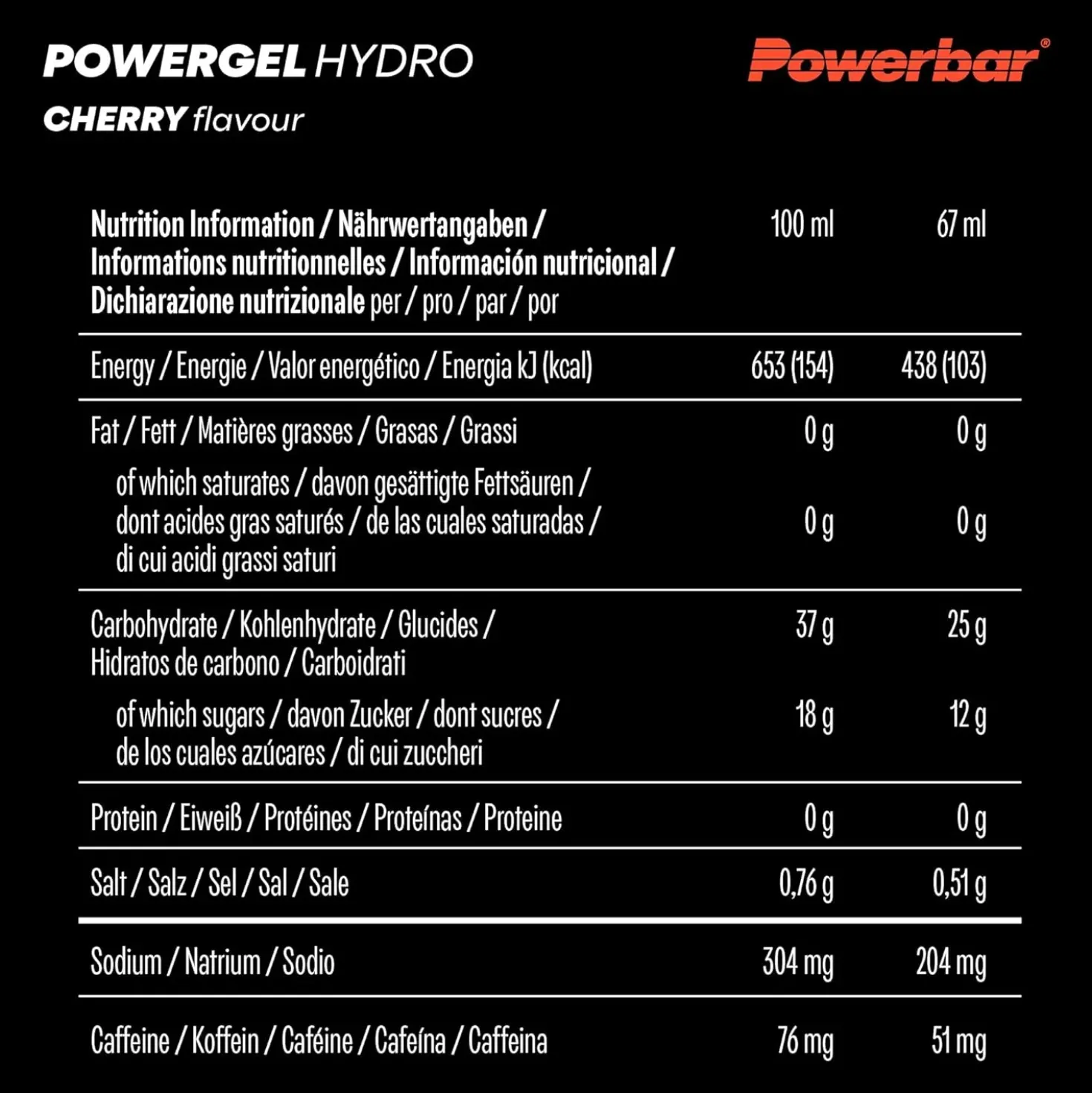PowerGel Hydro (24x67g)