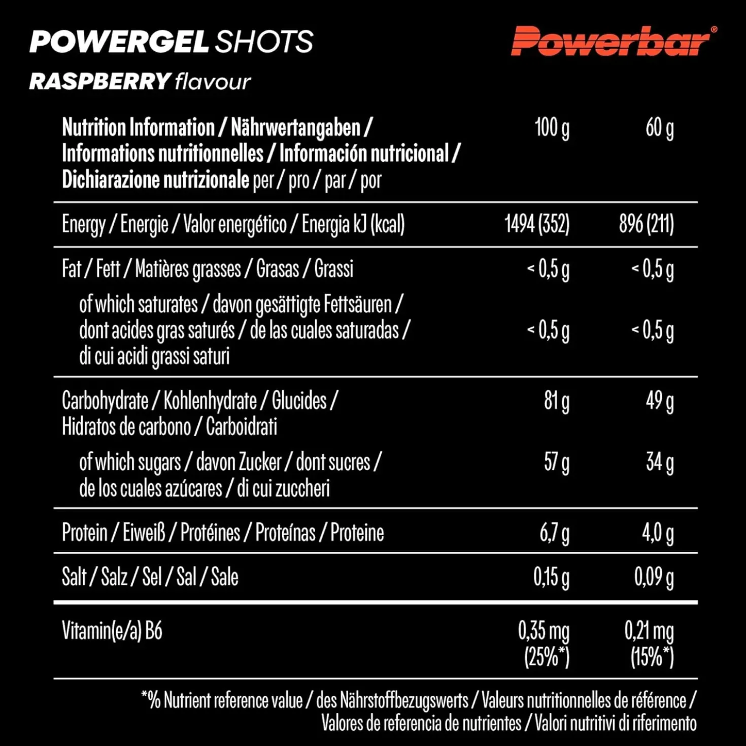 Powergel Shots (60g)
