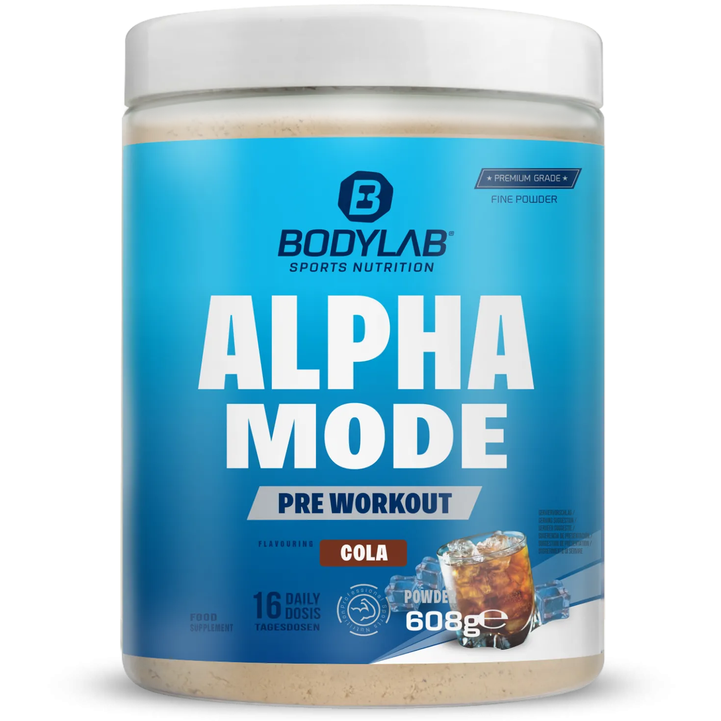 Pre Workout Alpha Mode Cola (608g)