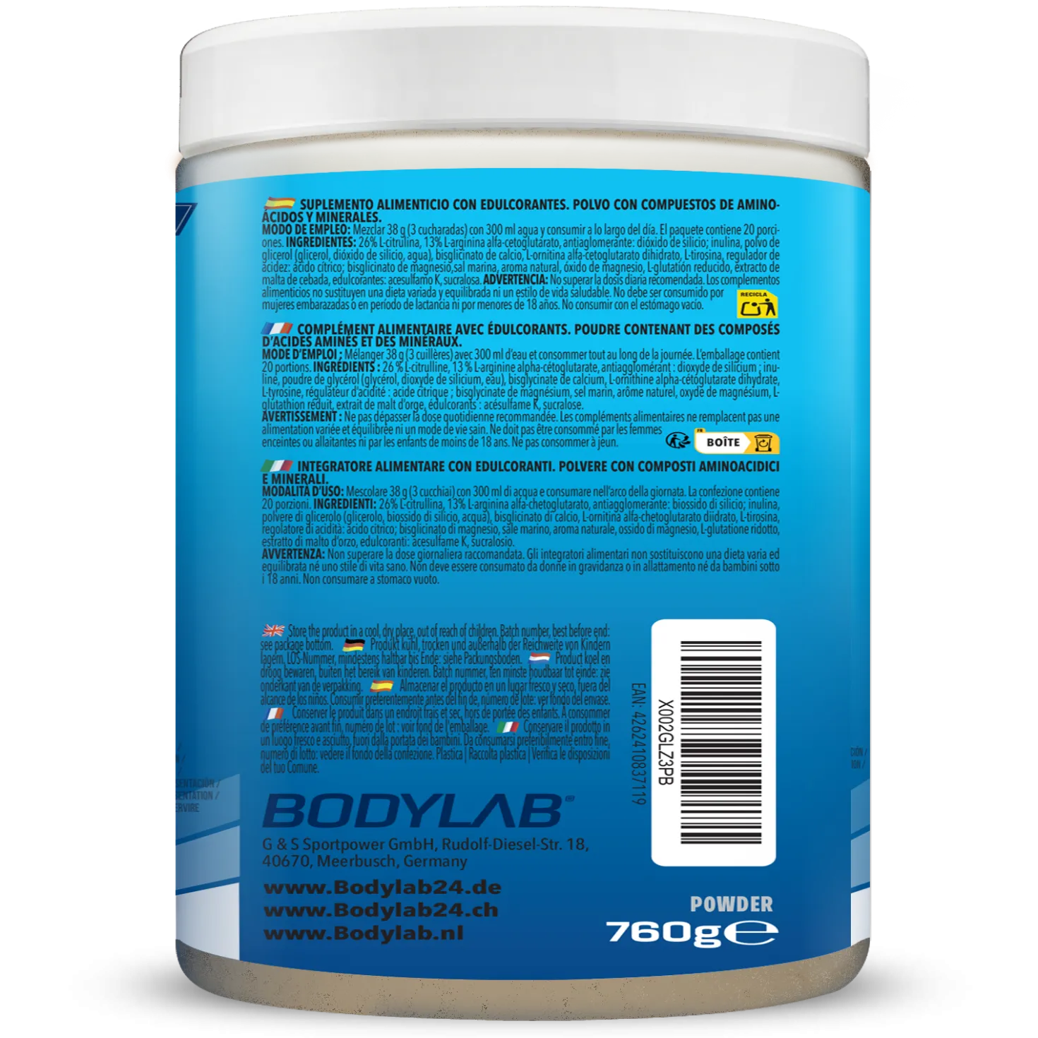 Pre Workout Alpha Mode Cola (608g)