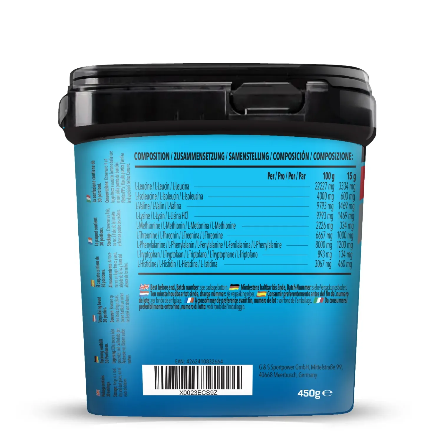 Prime EAA (Essential Amino Acids) (450g)