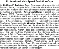 Professional Kick Speed Evolution (80 Kapseln)
