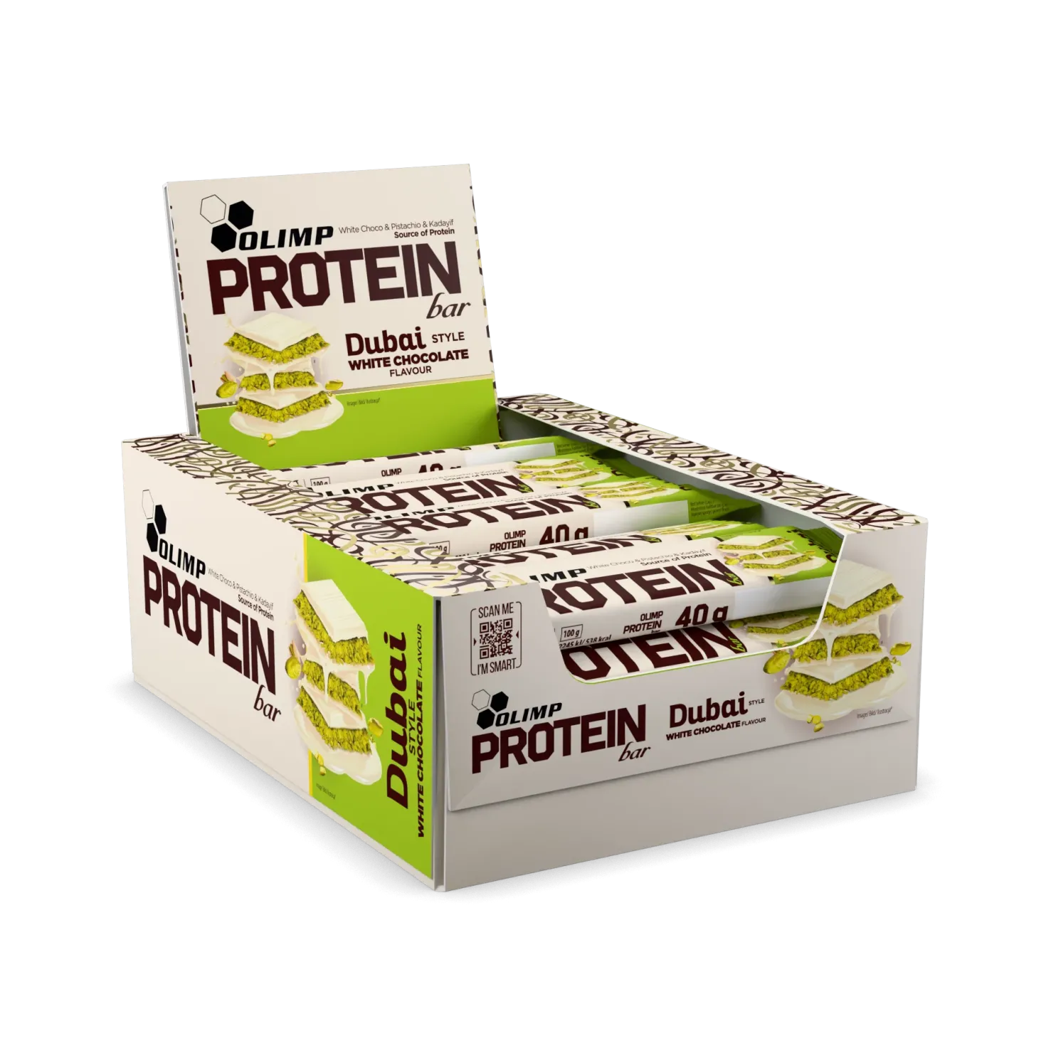 Protein Bar Dubai Style Chocolate (25x40g)