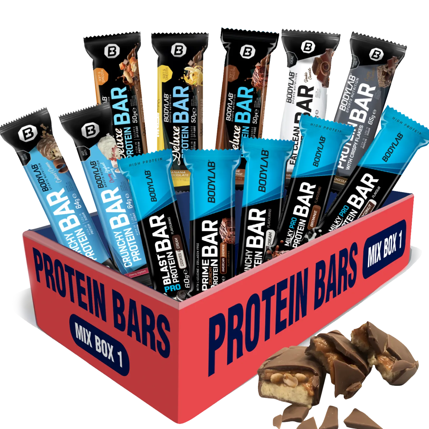 Protein Bar MIX BOX 1 (12x50g-65g)
