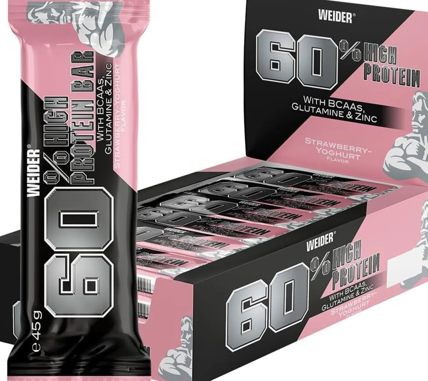 60% Protein Bar (24x45g)