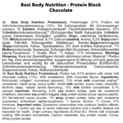 Protein Block (15x90g)
