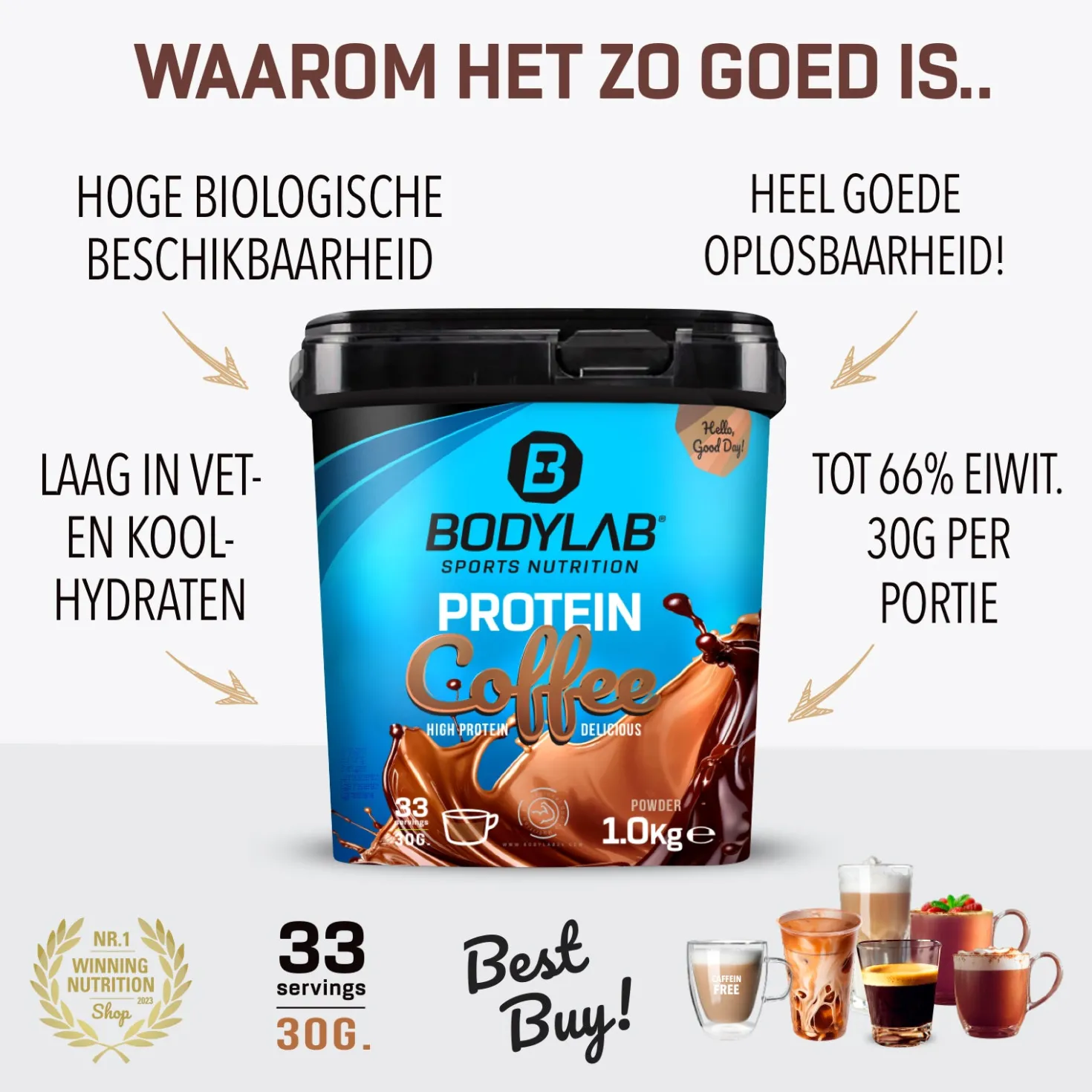 Protein Coffee (1000g)
