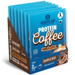 Protein Coffee Probierbox (8 Proben je 30g)