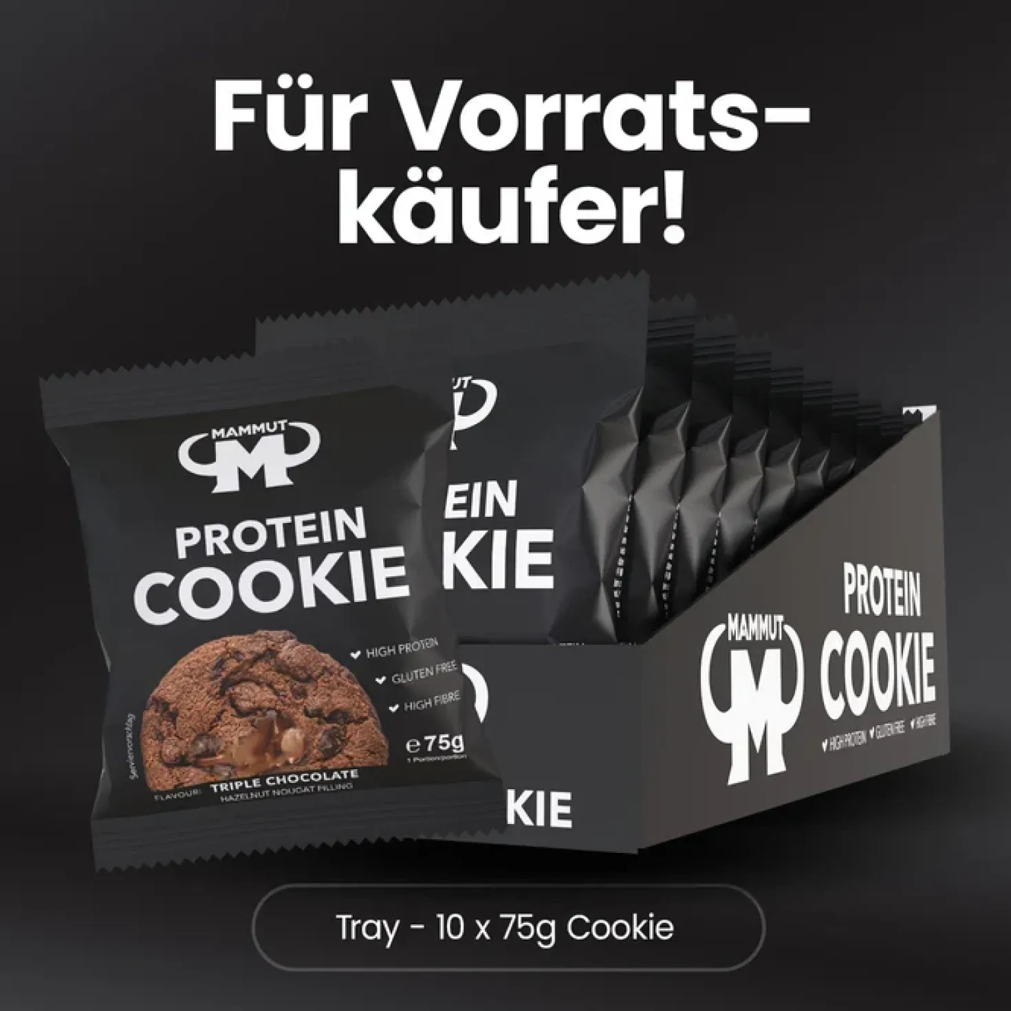 Protein Cookie Triple Chocolate (75g)