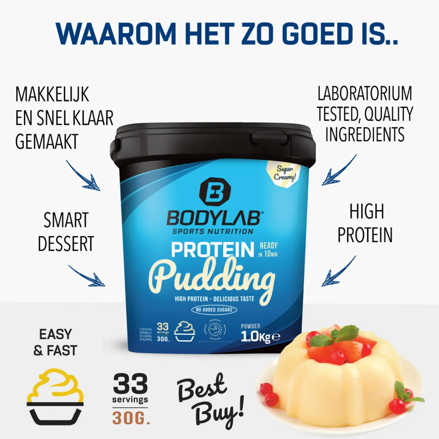 Protein Pudding (1000g)