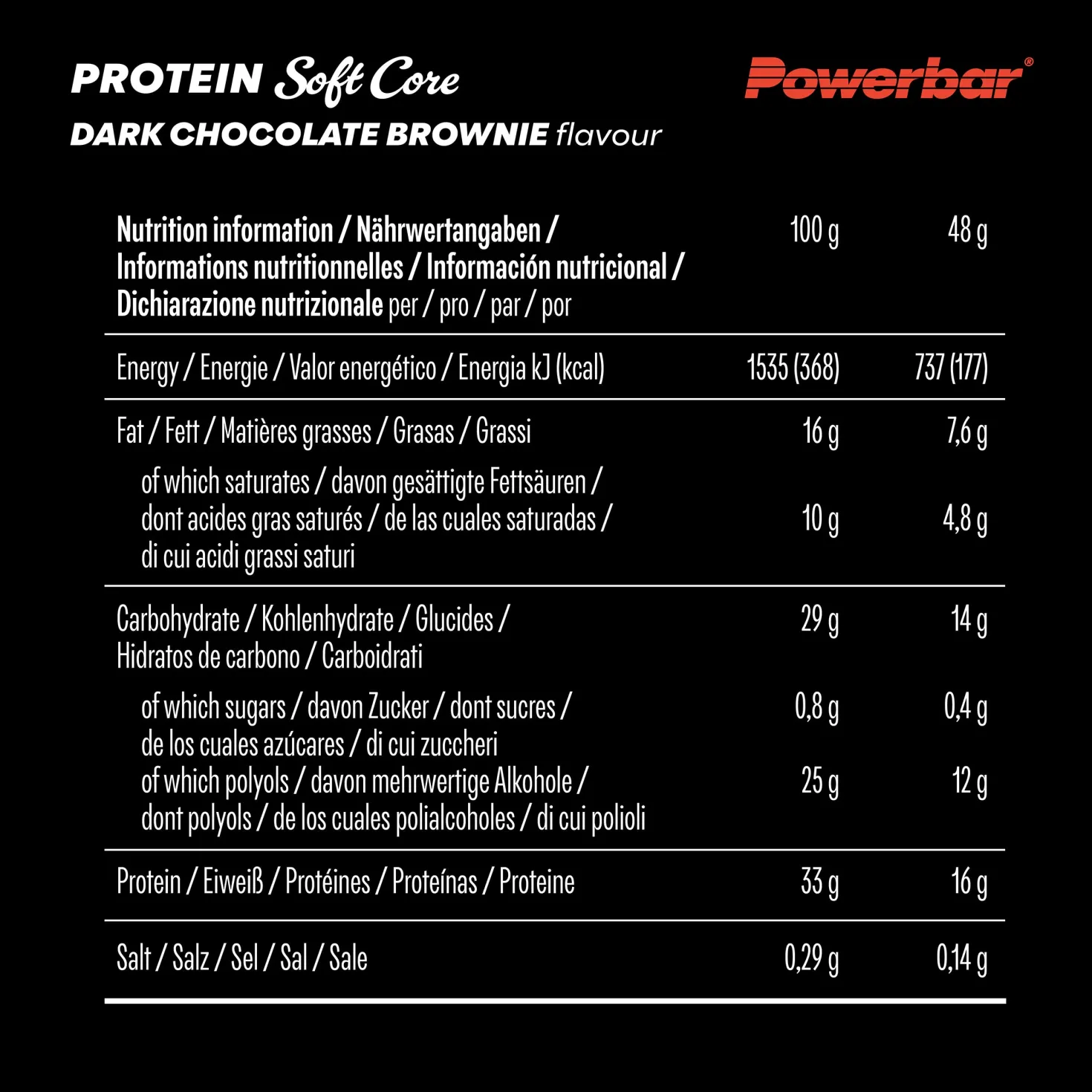 Protein Soft Core (12x48g)